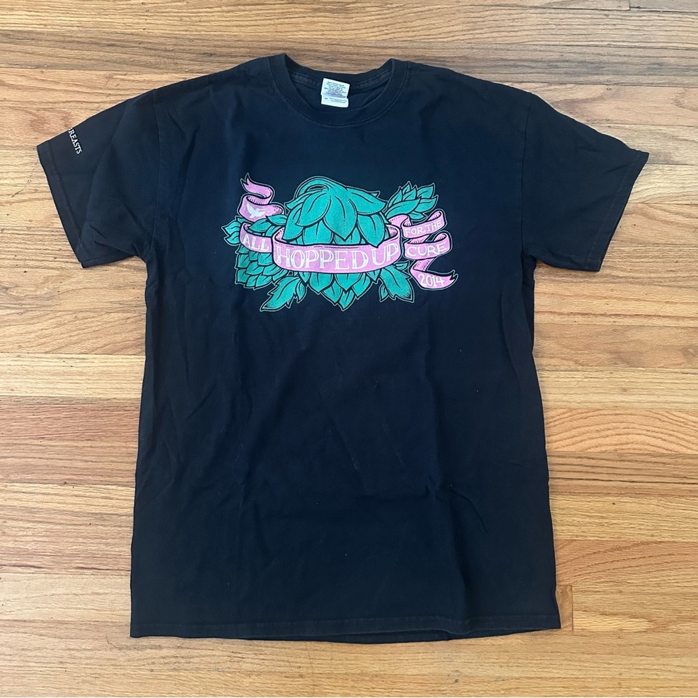 Russian River Brewing Company Women’s Shirt
All Hopped Up for the Cure 2014